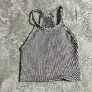 Happiness Runs Crop Tank